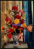 Bouquet De Lis , De Roses Et D'Oeillets Dans Un Vase  -  Bonne Fête Maman - Fleurs  - Fête  Des Mères   - Réf : 20157 - Muttertag