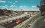 ZS9217 Junction Of The Edsel Ford Expressway And The Lodge Expressway Detroit Michigan Used Good Shape - Detroit