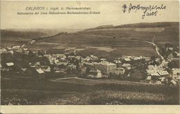 AK Erlbach Markneukirchen Bahnstation Lokalbahn 1918 #05 - Erlbach-Kirchberg