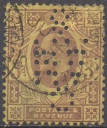 GRANDE-BRETAGNE  N°111  Perfore__OBL VOIR SCAN - Perforés