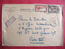 Maroc Morocco Marruecos Lettre Avion Rabat 1938 ( Entête Résidence Générale ) Cover Carta - Cartas & Documentos