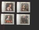 Liechtenstein  Gestempelt 809-812 Gemälde Rand  Ungefaltet - Used Stamps