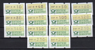 14 Vignettes Cor Postal,  Série 1**, Cote 34 €, - Automatenmarken [ATM]