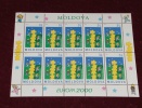 EUROPA CEPT 2000 MOLDAVIA FOGLIETTO / SHEET MNH - 2000