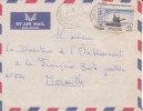 Guinée Guinéa Afrique Colonie Française Lettre Par Avion Pour Marseille Marcophilie - Briefe U. Dokumente