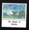 St Lucia 1991 Atlantic Rally For Cruisers Ship 80c MNH - St.Lucie (1979-...)