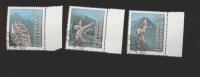 Liechtenstein  Gestempelt 843-845 Sagen Rand Ungefaltet - Used Stamps