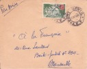 PORT GENTIL - GABON - 1957 - Colonies Francaises - Lettre - Marcophilie - Autres & Non Classés