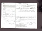 RECU - TRANSPORT MARITIME - SAINDOUX - CAPITAINE DU STEAMER A HELICE "BLANCHE" - 1870 - TAMPON AU DOS - Verkehr & Transport