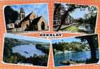95 HERBLAY Eglise, Lions Du Val D´Herblay, Piscine, Seine Vers La Frette, Passeur Sur La Seine - Herblay