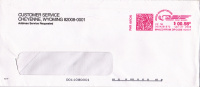 Enveloppe Avec QR Code Du Wyoming - Postal History