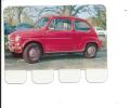 73 FIAT 600 D                  L Auto A Travers Les Ages  COOP - Blechschilder (ab 1960)