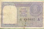 INDE 1 Rupee - 1951 -  Pick 74 B - Lettre A - India