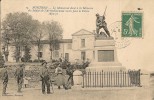 NONTRON    Monument 1870-71 (amorce De Pli En Ht à Dr))très Animée - Nontron