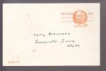 Postal Card - John Hancock - Equity Lodge No. 131, A.F. & A.M. Janesville, Iowa - 1961-80