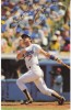 Steve Yeager LA Dodgers Baseball Player Bats C1980s Vintage Postcard - Baseball