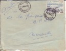 Cameroun,N´Gambé,1957,col Onies  Francaises,pont Sur Le Wouri,n°301 Sur Lettre - Brieven En Documenten