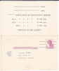 Postal Card - Paid Reply Card - Abraham Lincoln - Harrisburg District Bowling Association - 1961-80