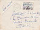 DOUALA - NEW BELL - CAMEROUN - 1956 - Afrique,colonies Francaises,avion,lettre,m Arcophilie - Brieven En Documenten