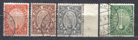 R142 - VATICANO 1933 , Anno Santo La Serie 15/18 . Macchiette - Used Stamps