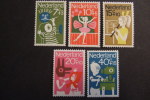 NETHERLANDS   1964   NVPH  830/34    MNH **    (P27-010) - Nuevos