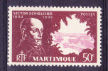 MARTINIQUE N°202 Neuf Charniere Trés Légère - Ungebraucht