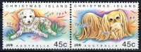 Christmas Island 1994 Year Of The Dog 45c Pair MNH  SG 386,387 - Christmas Island