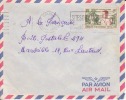 Congo,Dolésie,1957,coloni Es,Afrique  Equatoriale Française,n°230 Sur Lettre,scan Verso - Storia Postale