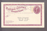 Postal Card - Liberty Type - Miami Stamp Club - 1961-80