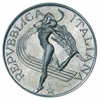 ITALY - ITALIA - REPUBBLICA ITALIANA 1987 - MONDIALE DI ATLETICA ´87  LIRE 500 Argento - Herdenking