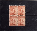 EGEO 1921-2 COO 20 C CON FILIGRANA MNH QUARTINA - Egeo (Coo)