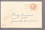 Postal Cards - Robert Morris - Equity Ledge No. 131, A.F. & A.M. Janesville, Iowa - 1981-00