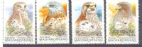 1992. Hungary, Birds, Eagles, 4v, Mint/** - Neufs