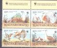 1994. Hungary, WWF, Birds,  4v, Mint/** - Unused Stamps