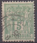 LUXEMBOURG  N°50__ OBL VOIR SCAN - 1882 Alegorias