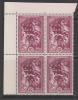 Yvert 580 ** Neuf Sans Charnière Mint Never Hinged Bloc De 4 - Ungebraucht