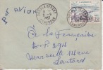DOUALA - DEPART - CAMEROUN - 1957 - Colonies Francaises - Lettre - Marcophilie - Brieven En Documenten