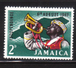 Jamaica 1962 Zouave Bugler And Map 2p MNH - Giamaica (1962-...)