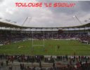 TOULOUSE "Le Stadium" (31) - Rugby