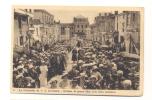 11   -   Les Herbiers   -  La Procession Du T.S. Sacrement  -  Groupe De Jeunes Filles Avec Leurs Bannières   -  4/08/36 - Les Herbiers