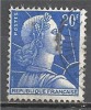 1 W Valeur Oblitérée,used - FRANCE - YT Nr 1011B * 1955/1959 - N° 3-6 - 1955-1961 Marianne (Muller)