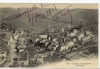 Carte Postale Ancienne Caylus - Vue Générale Côté Ouest - Caylus