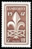 Organisation Scoutisme France N° 787 ** Jamboree Mondial - Emblème Scout - Unused Stamps