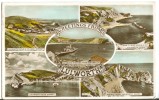 UK, United Kingdom, Greetings From Lulworth, Multi View, 1952 Used Real Photo Postcard [P7777] - Other & Unclassified