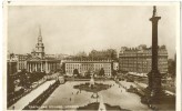 UK, United Kingdom, London, Trafalgar Square, 1925 Used Real Photo Postcard [P7778] - Trafalgar Square