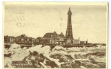 UK, United Kingdom, Storm At Blackpool, 1946 Used Postcard [P7789] - Blackpool