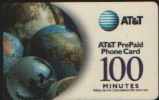 UNITED STATES - AT&T - GLOBES - 100 MINUTES - AT&T