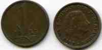 Pays-Bas Netherland 1 Cent 1953 KM 180 - 1948-1980 : Juliana