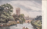 B38210 Magdalen College And River Cherwell Oxford Not Used Good   Shape - Oxford