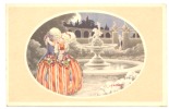 FANTAISIE - Illustrateur A; Bertiguet - Marquis Embrassant Une Marquise Dans Un Parc(y172)b77 - Corbella, T.